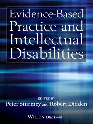 cover image of Evidence-Based Practice and Intellectual Disabilities